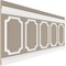 Ekena Millwork Wainscot Paneling Kit, Urethane, 94-1/2 in L, Factory Primed WPKUSC041P040 - alternate 3